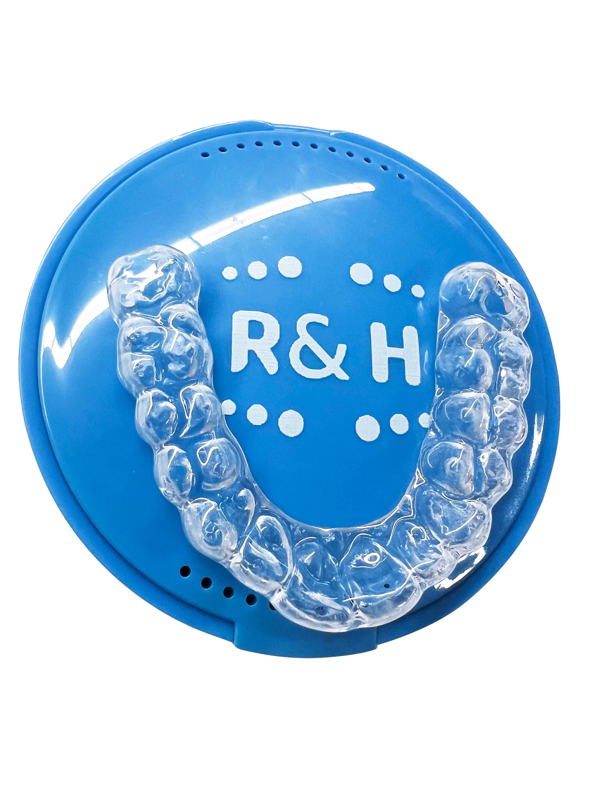 Custom 2-Pack Night Mouth Guard,Mouth Guard for Protection Against Teeth Grinding with Blue Box - Rice Husky xidental