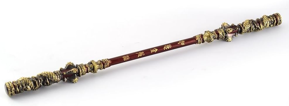 Monkey King Staff,Black Myth: Sun Wukong Game Weapon Ruyi Golden Cudgel,Copper Cloud Rod Alloy and Weapons Furnishings,Pilgrimage to The West-Eripheral Game Model,Desk Decoration Pendant Gift