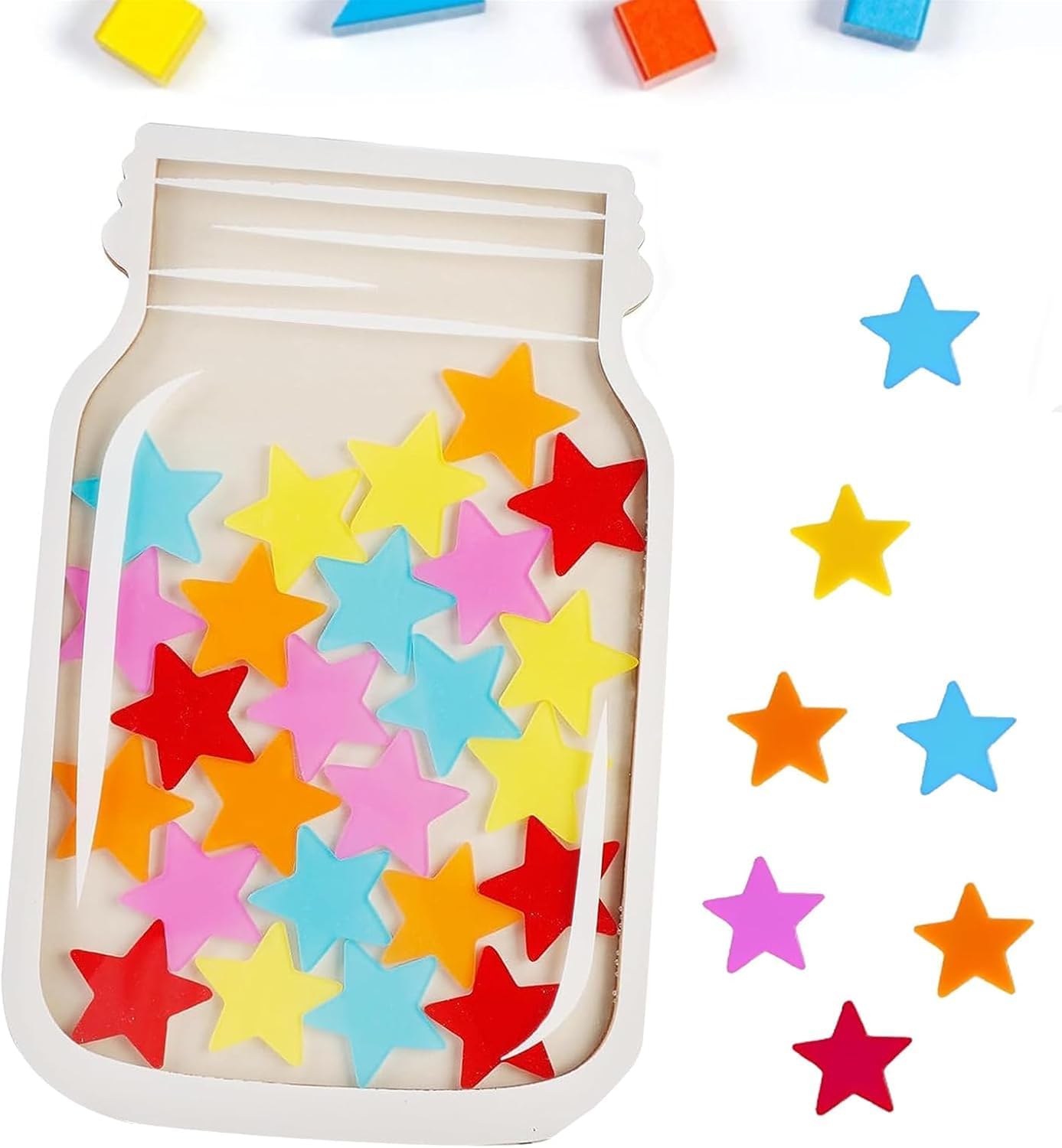 Magnetic Star Reward Jar Classroom Behavior Management Classroom Tools Magnetic Reward Jar for Classroom Board