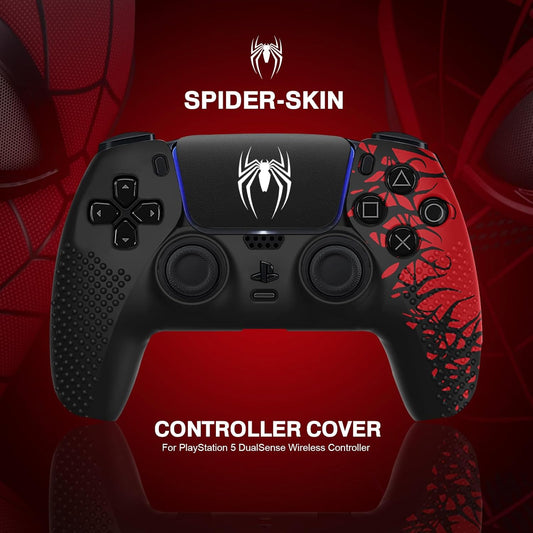 Anti-Slip Silicone Skin for Ps5 Controller, Ps5 Controller Accessories, Soft Protective Cover Case for PlayStation 5 Controller with Touch Pad Stickers